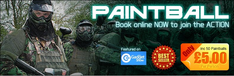 Paintball Northampton Warwickshire Play Paintball in Northamptonshire Warwickshire for £5.00
